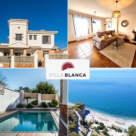 Villa Blanca - Piscina De Sal, Playa 15Mn, Sierra Vélez de Benaudalla Exterior foto